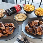 Al Barakeh Charcoal Chicken Doublemaker Meal Deal